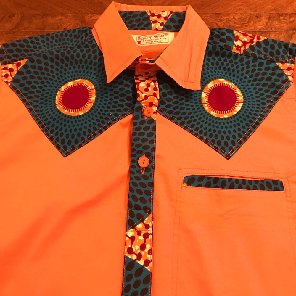 COPY - Men's Ankara Print Shirt